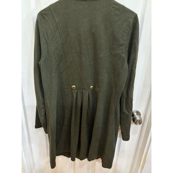 Cabi Cavallari Military Jacket Bronze Colored Buttons Size L - Picture 5 of 6